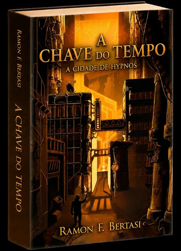 Capa do livro A Chave do Tempo — A Cidade de Hypnos